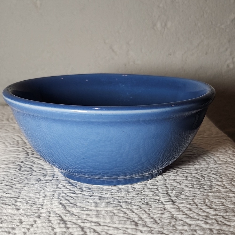SYRACUSE CHINA Blue Ceramic Bowl